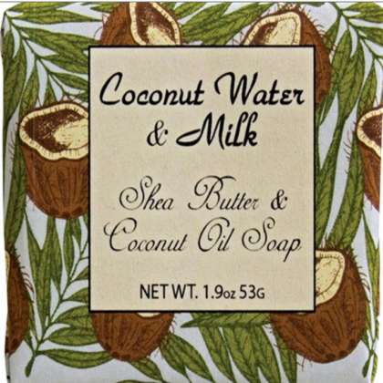 Habersham Coconut Water & Mint Soap 1.9 oz: click to enlarge