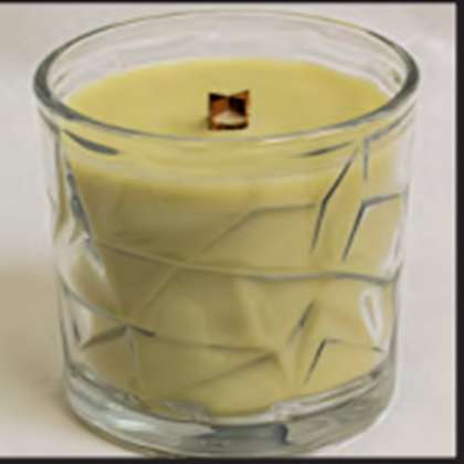 Wooden Wick White Lavender & Thistle: click to enlarge