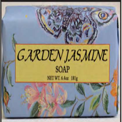 Habersham Garden Soap Jasmine 6.4oz: click to enlarge