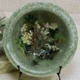 American Bayberry Wax Pottery Bowl